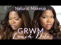 grwm date makeup simple natural