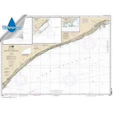 Waterproof Noaa Chart 14967 Beaver Bay To Pigeon Point Silver Bay Harbor Taconite Harbor Grand Marais H