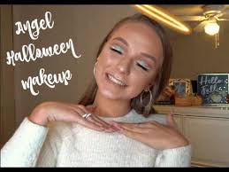 angel makeup tutorial white eye liner