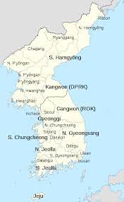 There are 9 provinces in south korea: Provinces Of Korea Wikiwand