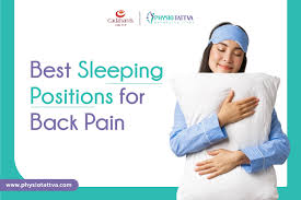 5 best sleeping positions for back pain