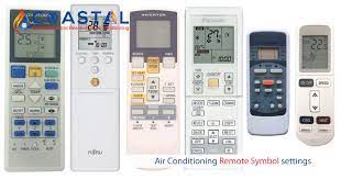 air conditioning remote symbols