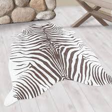 zebra skin rug washable