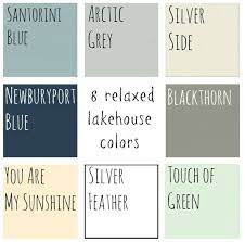 Lake House Paint Colors