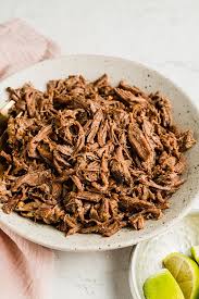 slow cooker shredded beef