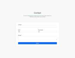 bootstrap 5 simple contact form exle