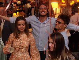Stefanos tsitsipas news, gossip, photos of stefanos stefanos tsitsipas and his girlfriend thedora are enjoying a fantastic vacation in mykonos with their theodora petalas stefanos tsitsipas and his. Stefanos Tsitsipas Celebrating The New Year With His Girlfriend Theodora And Siblings Video Pictures Tennis Tonic News Predictions H2h Live Scores Stats