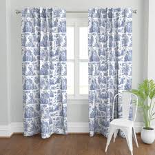 Toile Curtain Panel Toile By