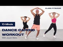 10 minute dance cardio workout for