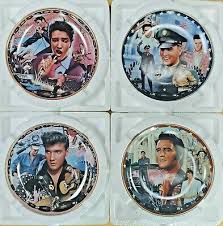 Shop the bradford exchange for elvis plates. New Vintage A Musical Tribute To Elvis The King Bradford Exchange Plates Presley 129 95 Picclick