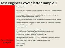 Software Test Engineer Cover Letter Sample   LiveCareer  Cover Letter Sample Qa Tester Co Cover Letter Sample Qa Engineer How To  Compose Your Cover