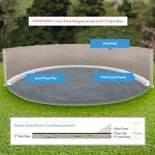 base for your above ground pool liner
