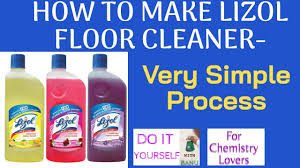 lizol floor cleaner making video you