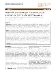 pdf metabolic engineering of