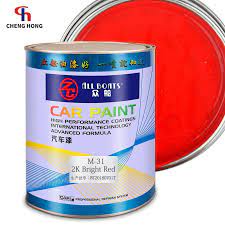 Car 2k Mix Colorful Paints Bright Red