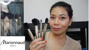 marionnaud brush set review and