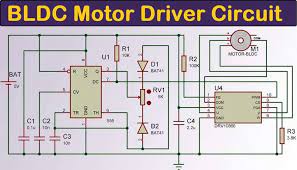 bldc brushless dc motor driver circuit