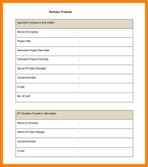 5 Free Project Proposal Template Word Reptile Shop Birmingham
