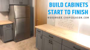 how to build diy kitchen cabinets