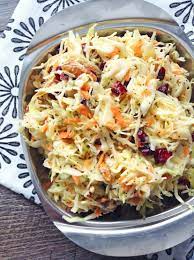 sweet and tangy homemade coleslaw
