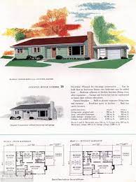 130 vintage 50s house plans used to