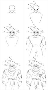 How to draw goku from dragon ball z with easy step by step drawing tutorial. How To Draw Goku Drawing And Digital Painting Tutorials Online