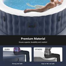 4 Person Inflatable Hot Tub Spa With