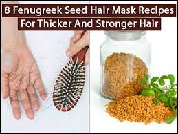 8 fenugreek seed hair mask recipes for