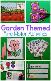 Garden Themed Fine Motor Activities