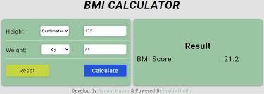 bmi calculator