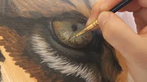 How To Paint Realistic Tiger Eyes In