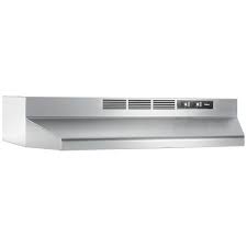 Nutone Rl6200 Series 30 In Ductless Under Cabinet Range
