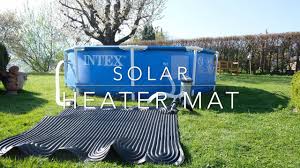 Of the solar air heaters i've made. Intex Solar Heater Mat Youtube