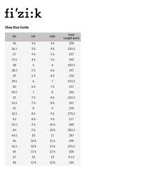 Fizik Shoe Size Chart All About The Best Shoes This Year
