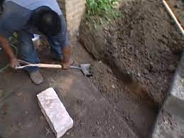 how to build a short retaining wall