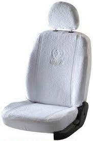 White Cloth Car Seat Covers Top Ers