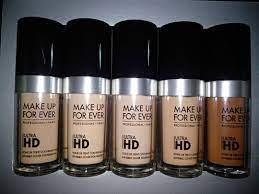 make up forever ultra hd foundation