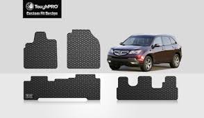 3rd row mats compatible with acura mdx