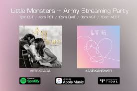 Where can you watch love and monsters online? Bts On Billboard On Twitter Army It S Time For Our Streaming Party In Collaboration With Little Monsters To Support A Star Is Born Bts Twt S Love Yourself Answer To Help Them