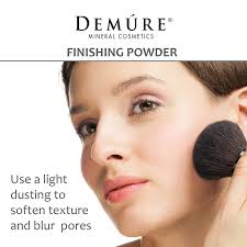demure mineral makeup finishing powder