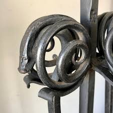 Vintage Hand Forged Wrought Iron Ibex