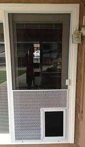 Screen Doors With Doggie Doors