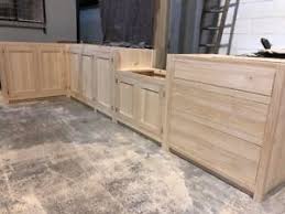 How to buy a kitchen cabinet? Bespoke Solid Wood Country Kitchen Cabinets Unfinished Knot Free Wood Ebay