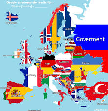 Pick the correct capital for the highlighted country. Oc Google Autocomplete Results For What Is Country Name S For All European Countries Europe