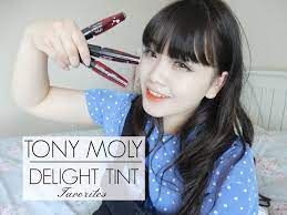 tony moly delight tint swatch review
