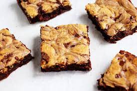 brownie cookie dough bars healthy hacks
