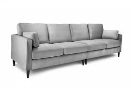 Madrid 4 Seat Sofa Plush Grey The