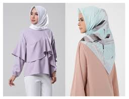 Kombinasi warna membuat desain lebih hidup. Jilbab Yang Cocok Untuk Baju Warna Ungu Lavender