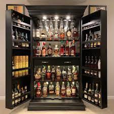 Whiskey Room Home Bar Cabinet Bourbon Bar