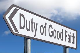 Duty Of Good Faith - Free of Charge Creative Commons Highway Sign image